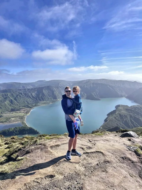 Our family in the Azores