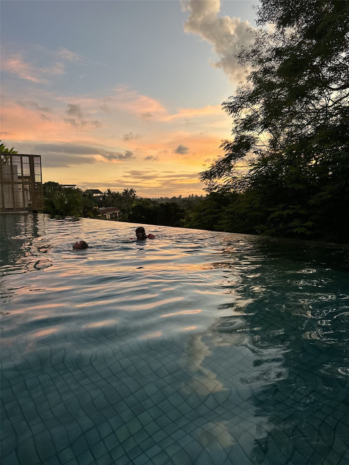 The Fredette Family in Bali