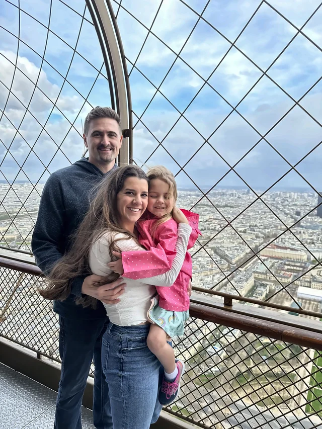 Our family in Paris