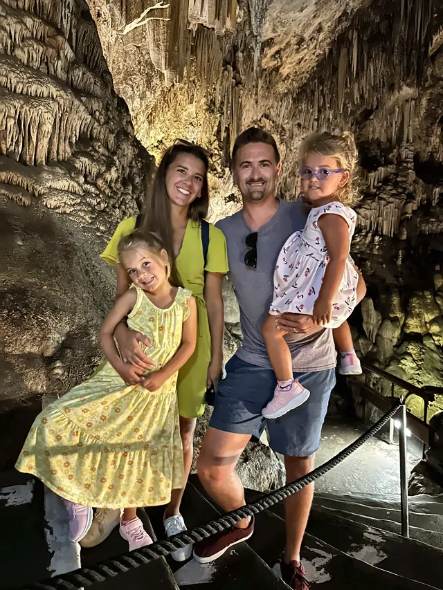 Our family in Nerja, Spain