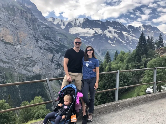 Our family in Switzerland