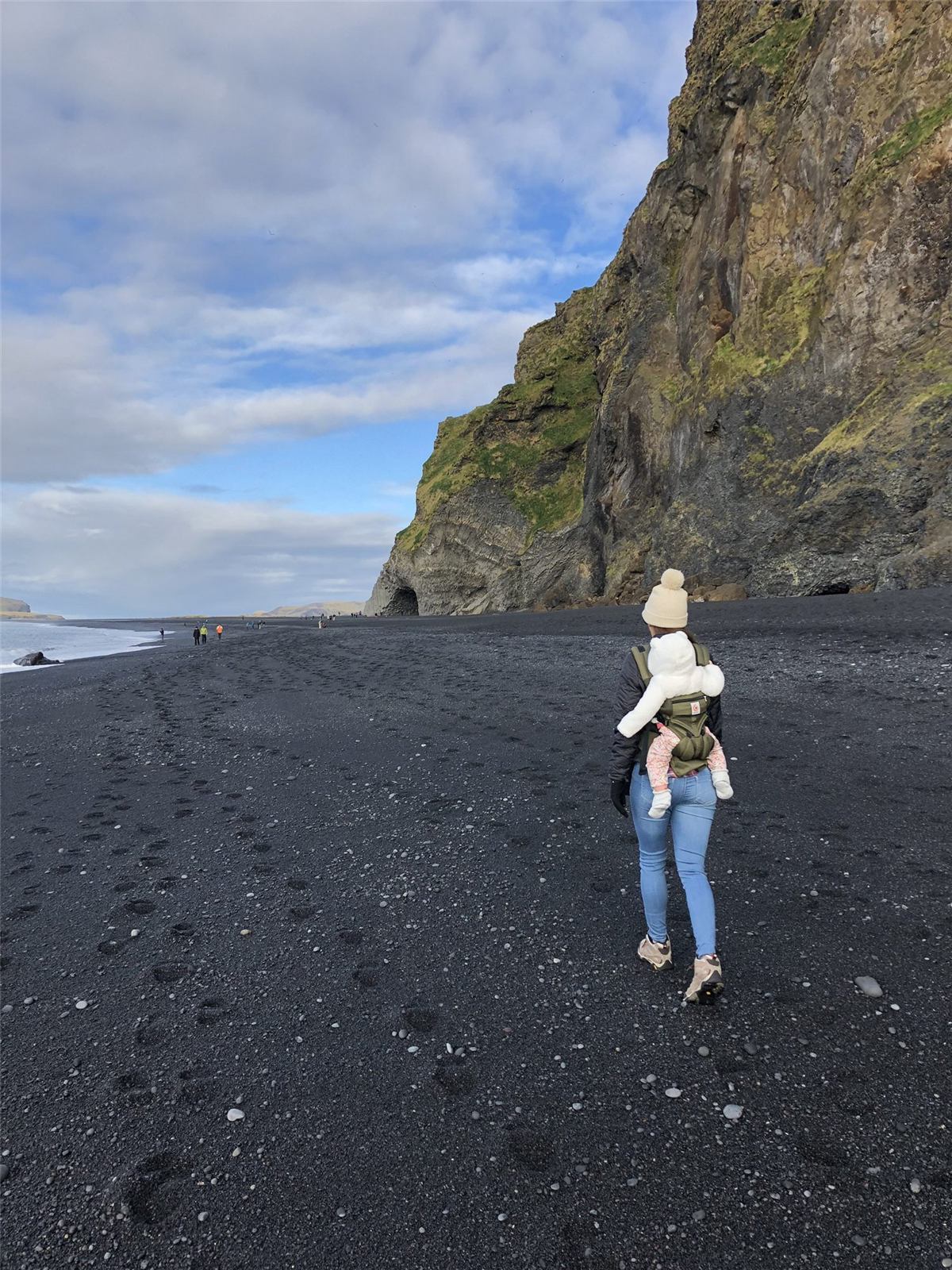 Our family in Iceland with the kids