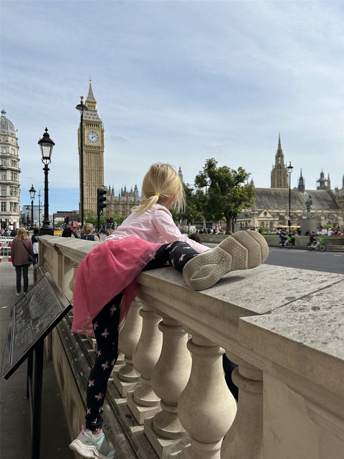 The Fredette Family in England